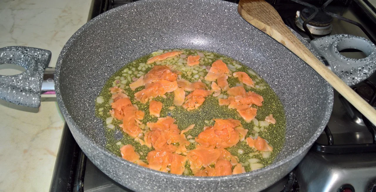 risotto salmonato